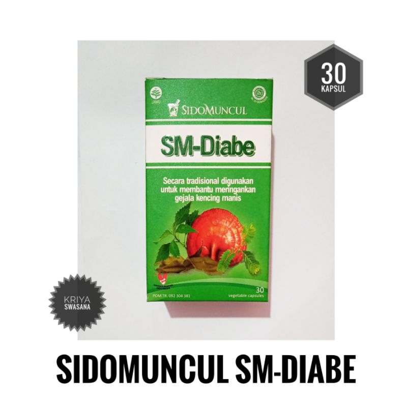 Jual SIDOMUNCUL SIDO MUNCUL SM DIABE 30 KAPSUL Shopee Indonesia