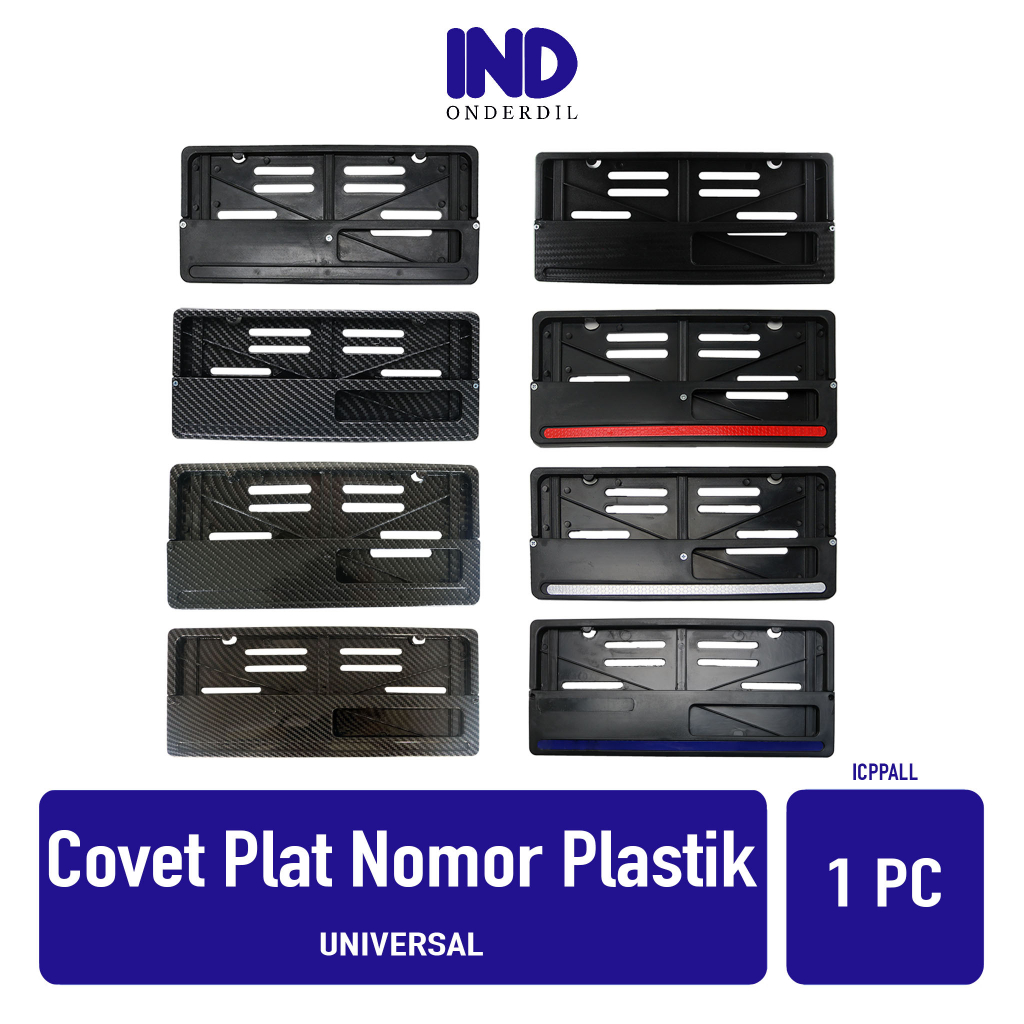 Jual Cover Dudukan Tatakan Plat Pelat Nomor No Nomer Motor Universal