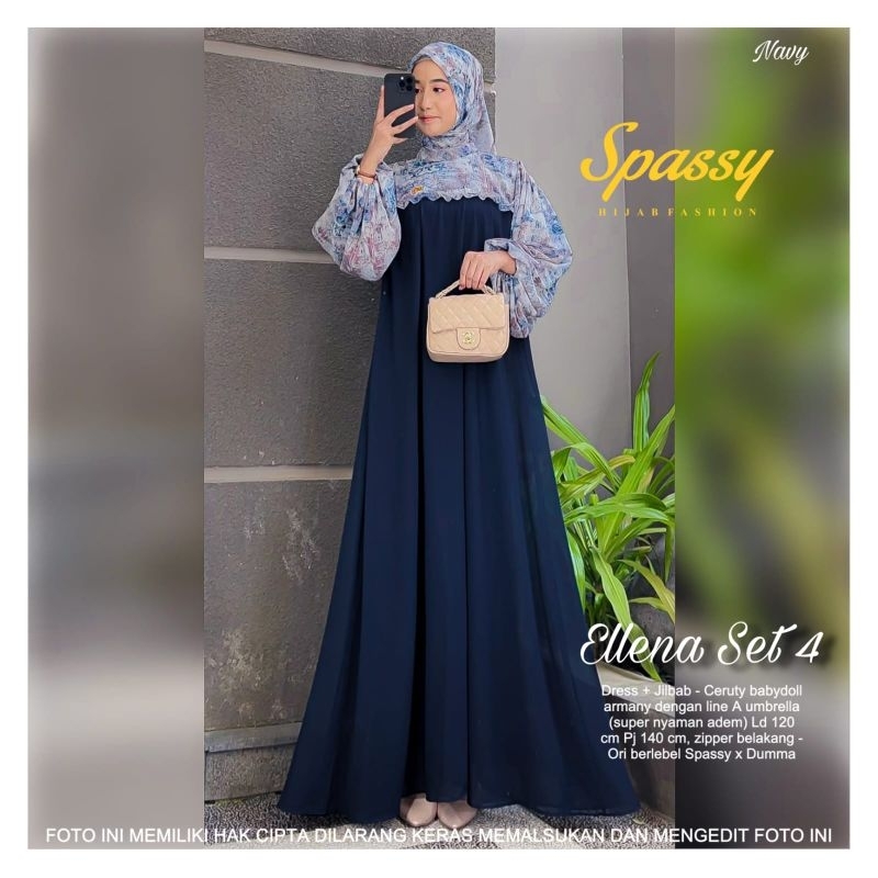 Jual ELLENA SET SERIES MAXY ORI BY SPASSY RESTOCK Shopee Indonesia