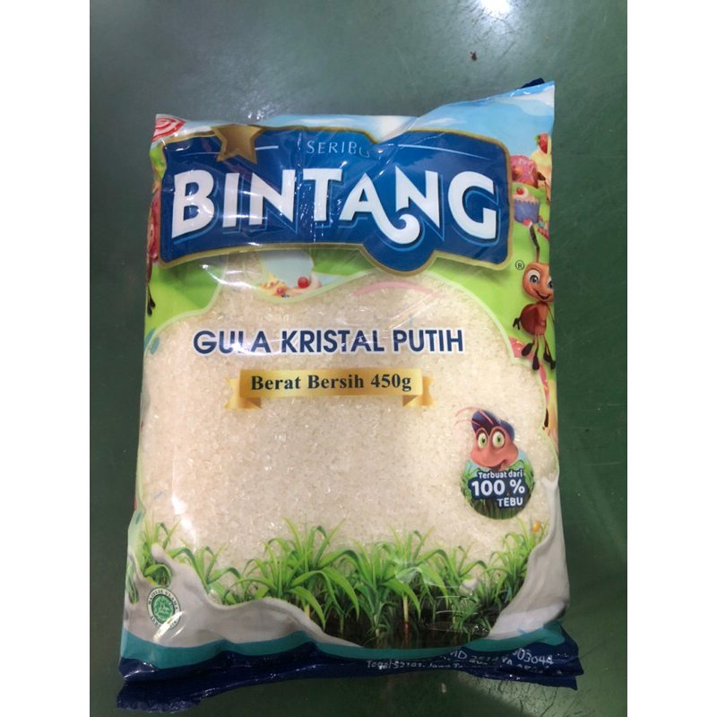 Jual GULA BINTANG 450 Gram Gula Pasir Kristal Shopee Indonesia