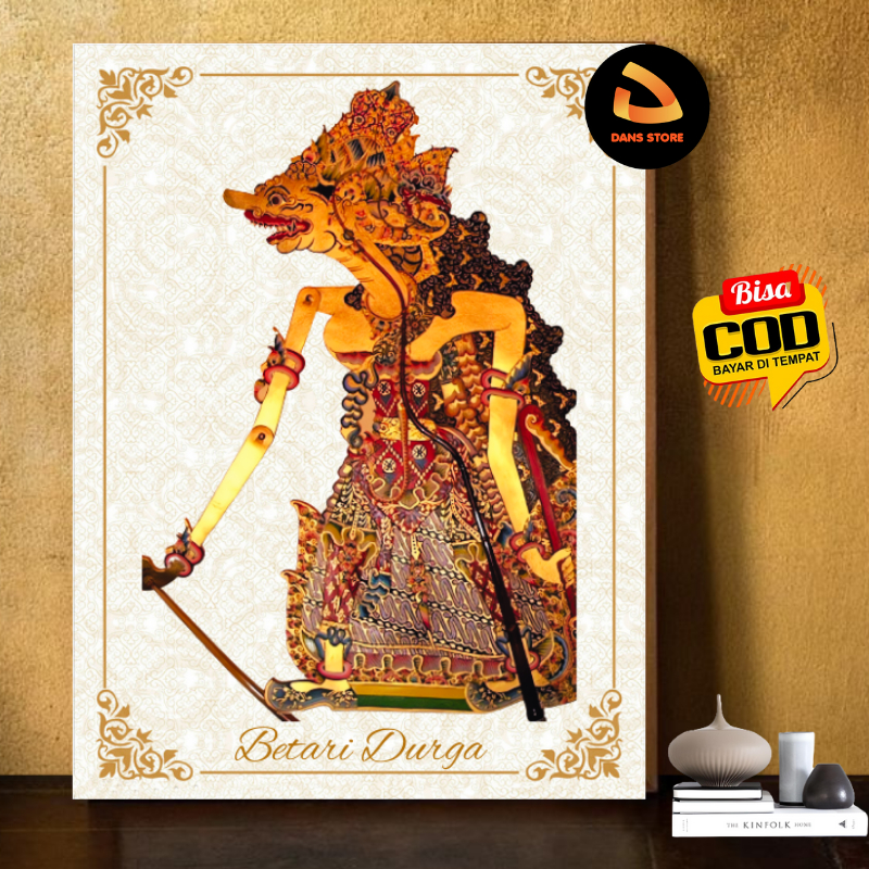 Jual Hiasan Dinding Bahan Mdf Poster Wayang Betari Durga Shopee Indonesia