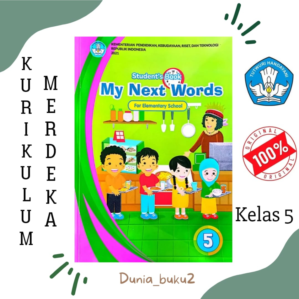 Jual Buku Siswa Bahasa Inggris Kurikulum Penggerak Merdeka Kelas Sd