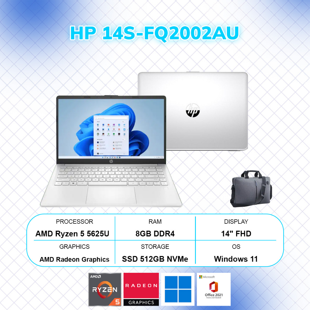 Jual Laptop Hp Inch Laptop S Fq Au Amd Ryzen U Amd