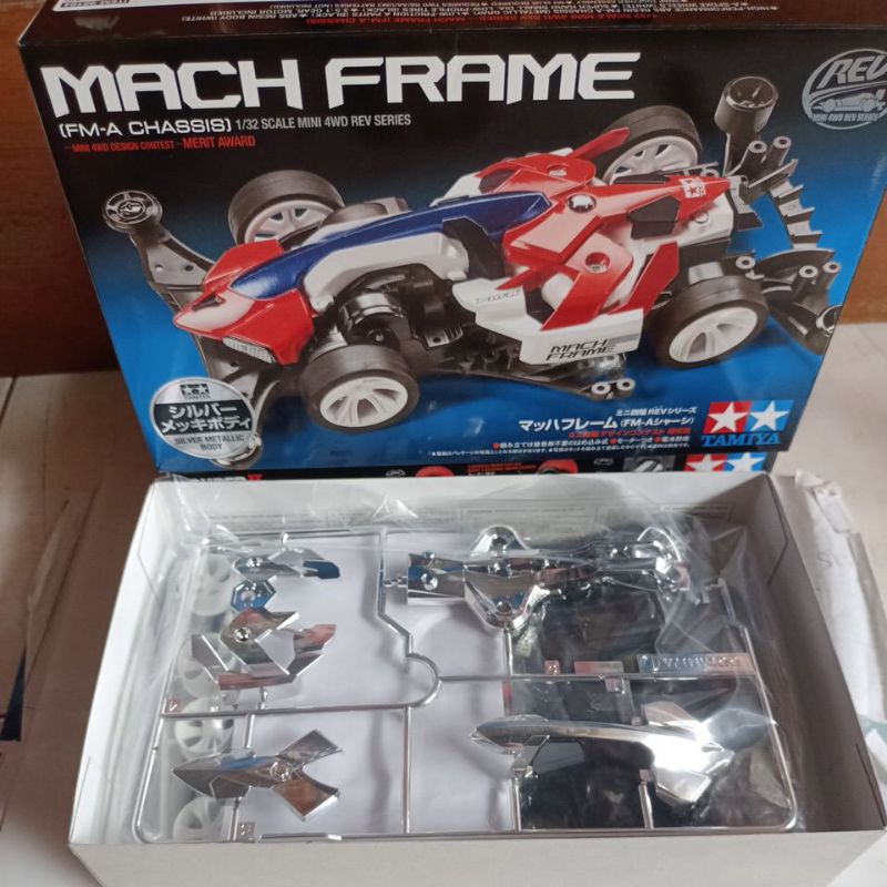 Jual TAMIYA 95164 MACH FRAME FM A CHASSIS SILVER METALLIC BODY Shopee