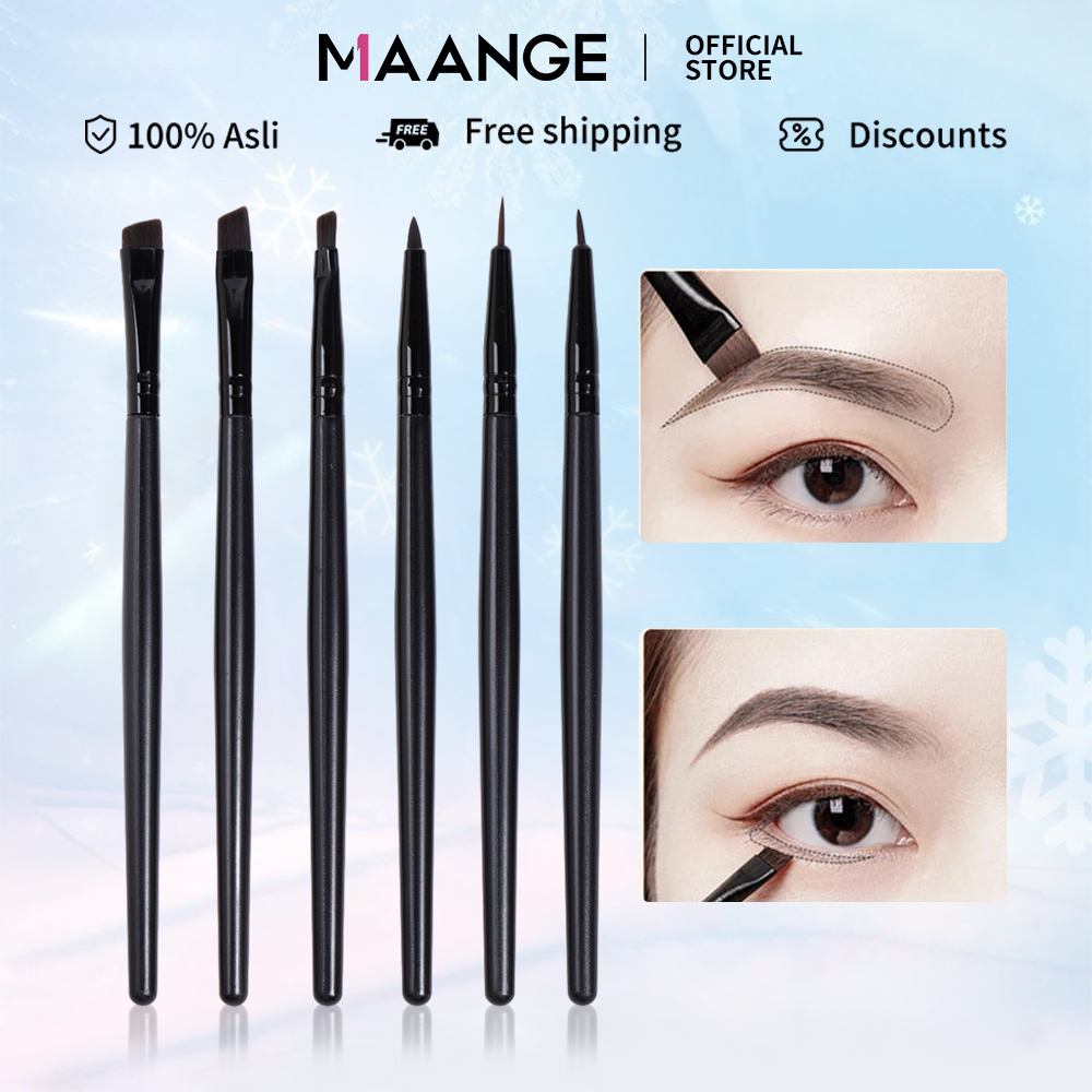 Jual Maange Eyebrow Brush Sikat Alis Kuas Mac Alis Kuas Eyeliner Kuas