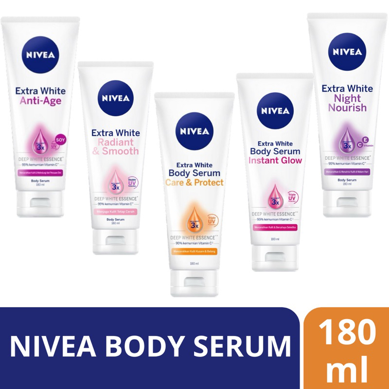 Jual Nivea Extra White Body Serum Care Protect Instan Glow Night