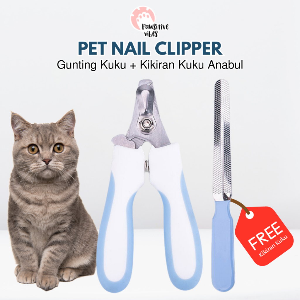 Jual Pawsitive Vibes Pet Nail Clipper Gunting Kuku Kikiran Anjing