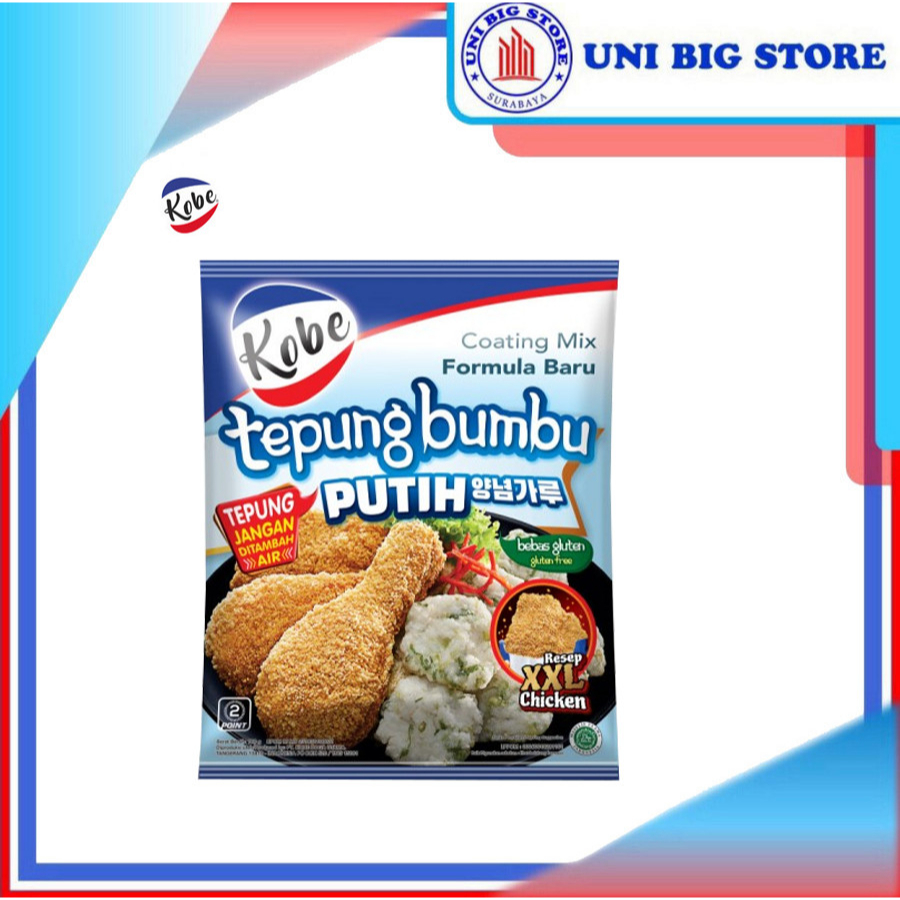 Jual Kobe Tepung Bumbu Putih Gr Gluten Free Flour Shopee Indonesia