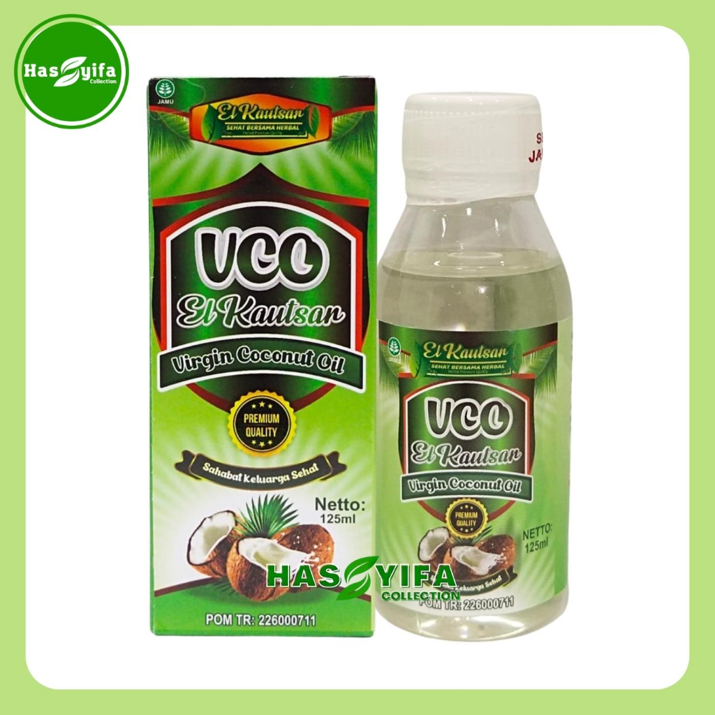 Jual Minyak Kelapa Virgin Coconut Oil VCO El Kautsar 125ml Shopee