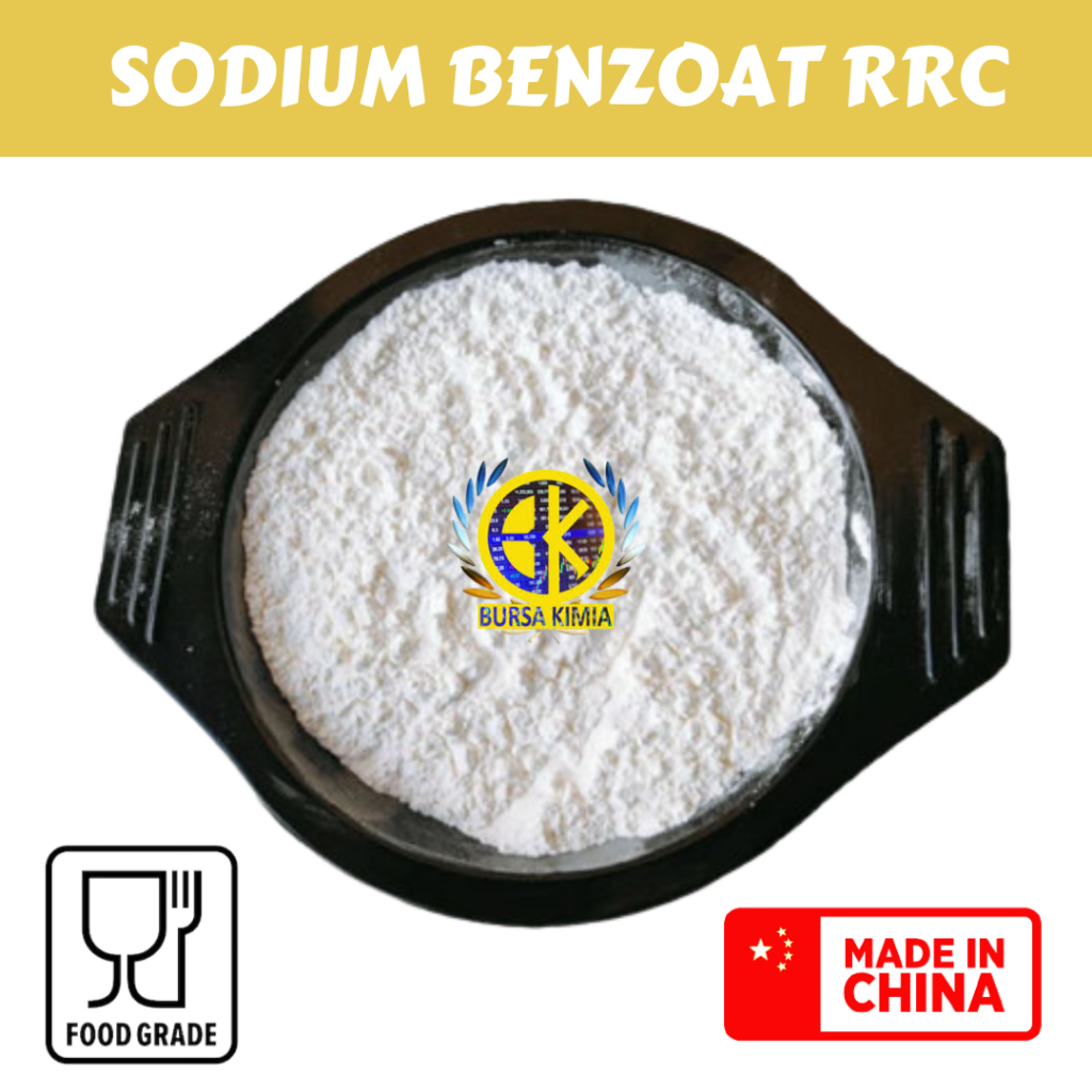 Jual Sodium Benzoat 100gr Natrium Benzoate Bahan Pengawet Makanan