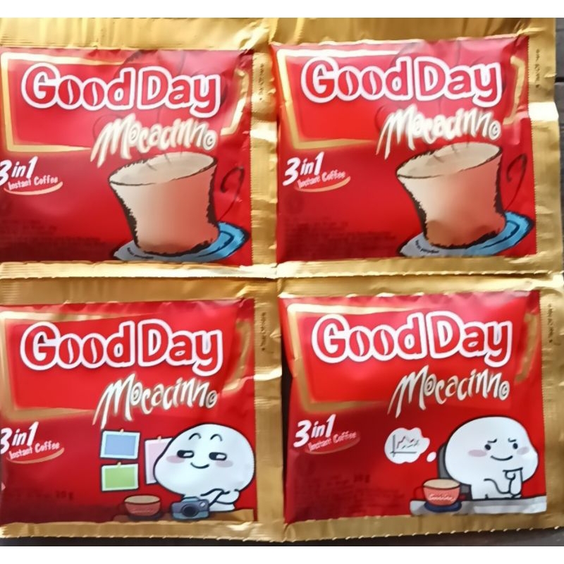 Jual Kopi GoodDay Moccacinno Sachet 20 Gram 1 Renceng Shopee Indonesia