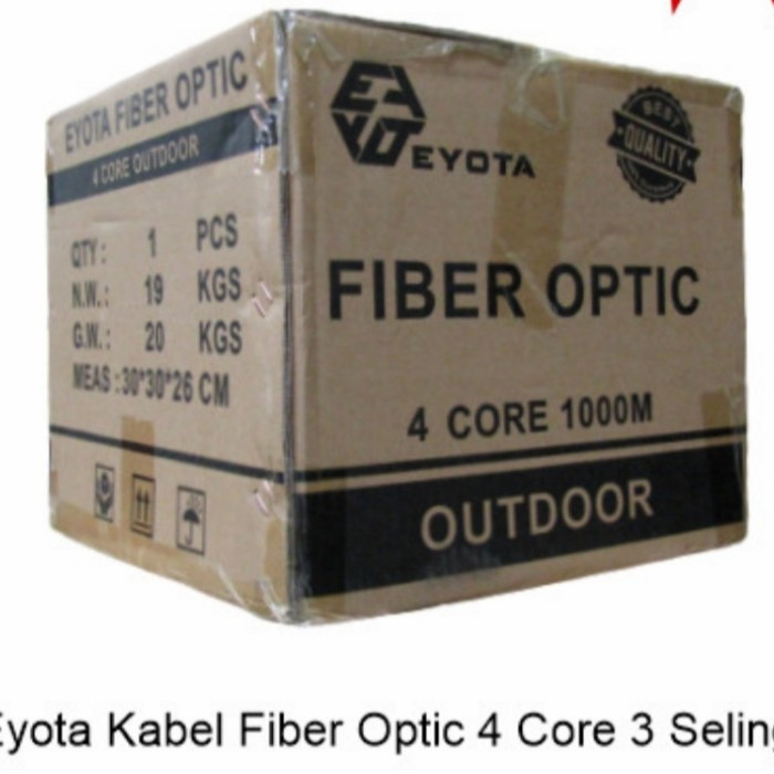 Jual Kabel Fo 4 Core 3 Seling 1000 Meter Kabel Fiber Optik 4 Core 3