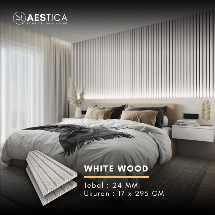 Jual Wpc Wood Wall Panel Series B Mm Fluted M Aestica Dekor Dinding