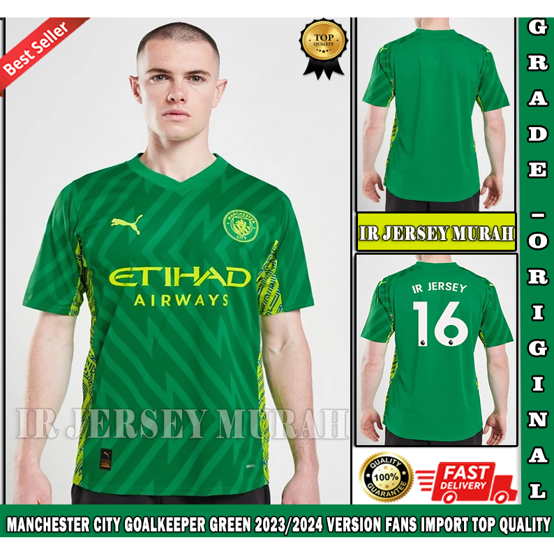 Jual Jersey Mancester City Gk 2023 2024 Hijau Grade Ori Import Top