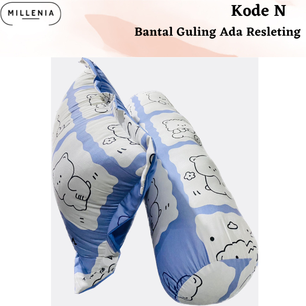 Jual Millenia Bantal Tidur Figura Motif BONUS Guling Lembut Double