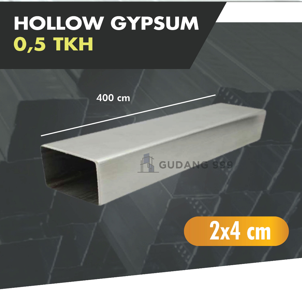 Jual HOLLOW HOLO RANGKA HOLLOW GYPSUM HOLLOW GALVALUM POLOS 2x4 0