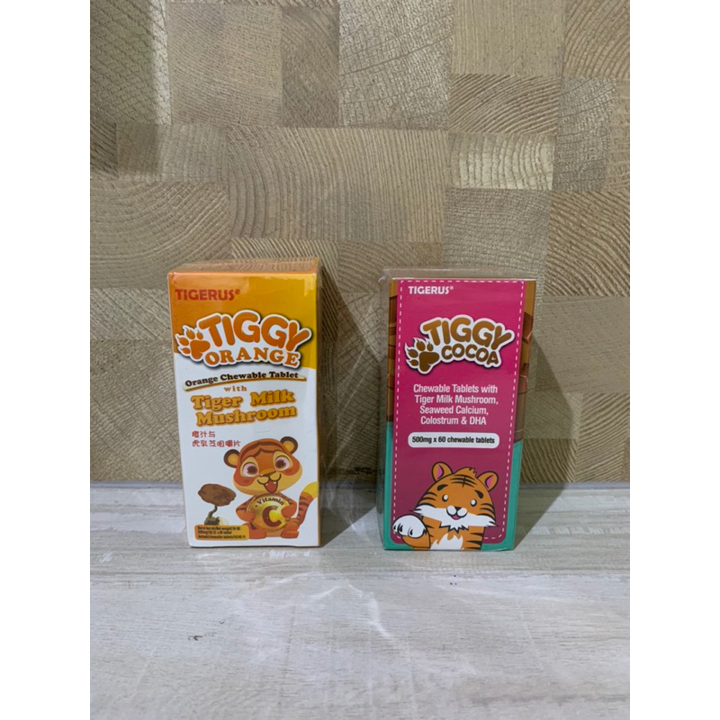 Jual Tigerus Tiggy Orange S Cocoa S Chewable Tablets Shopee