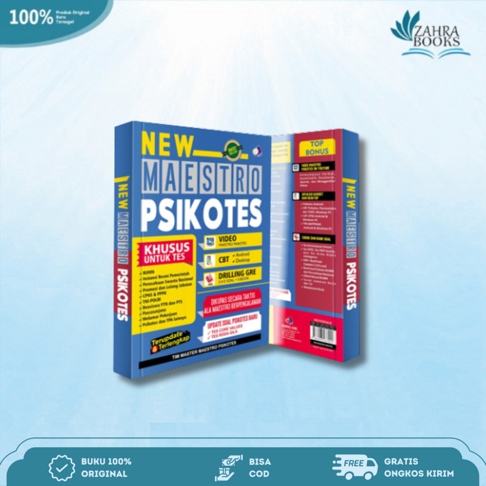 Jual Buku New Maestro Psikotes Kompas Ilmu Shopee Indonesia