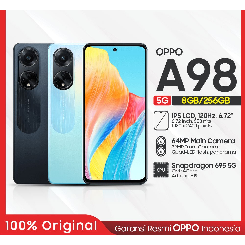 Jual HP OPPO A98 8GB 256GB Shopee Indonesia