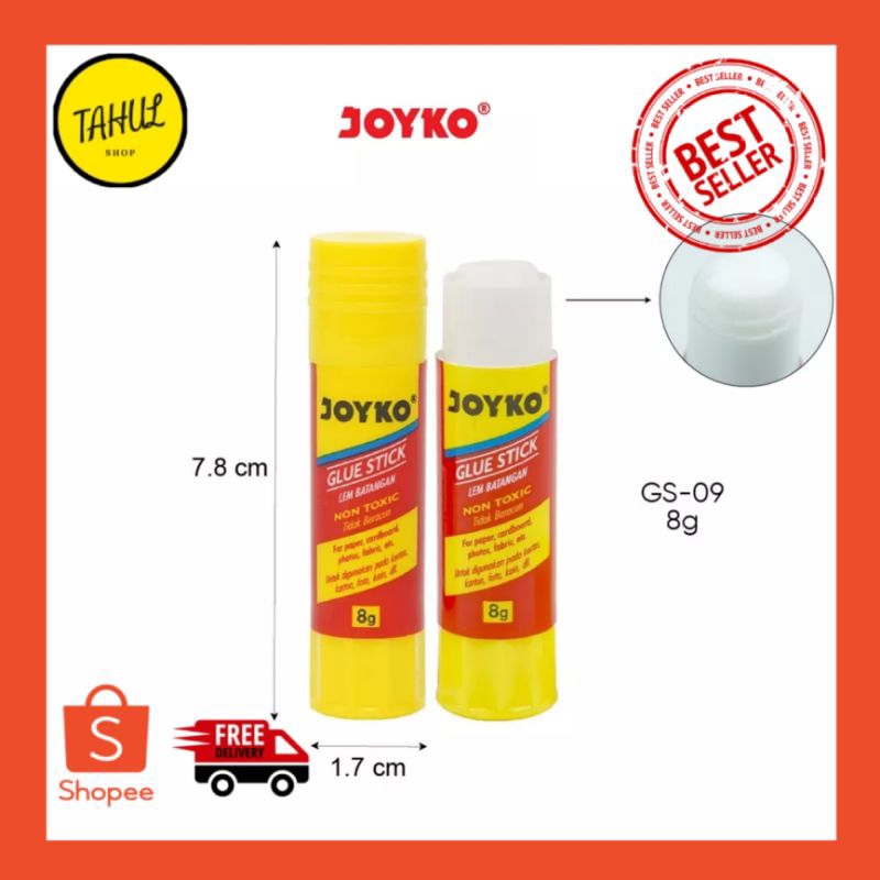 Jual 1 Pcs Glue Stick Lem Batang Joyko GS 09 8gr Lem Glue Stick