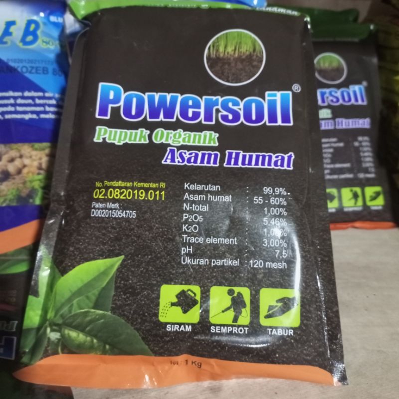 Jual Pupuk Organik Powersoil Kg Asam Humat Shopee Indonesia