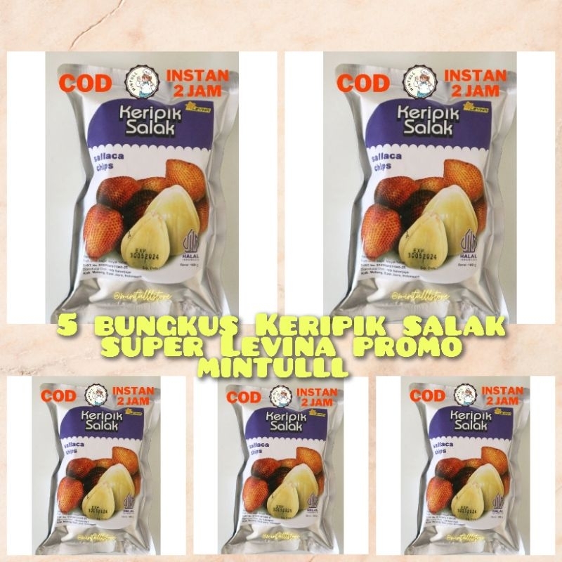 Jual PROMO CAMILAN KERIPIK BUAH SALAK SUPER SNAKEFRUIT FRUITS CHIPS