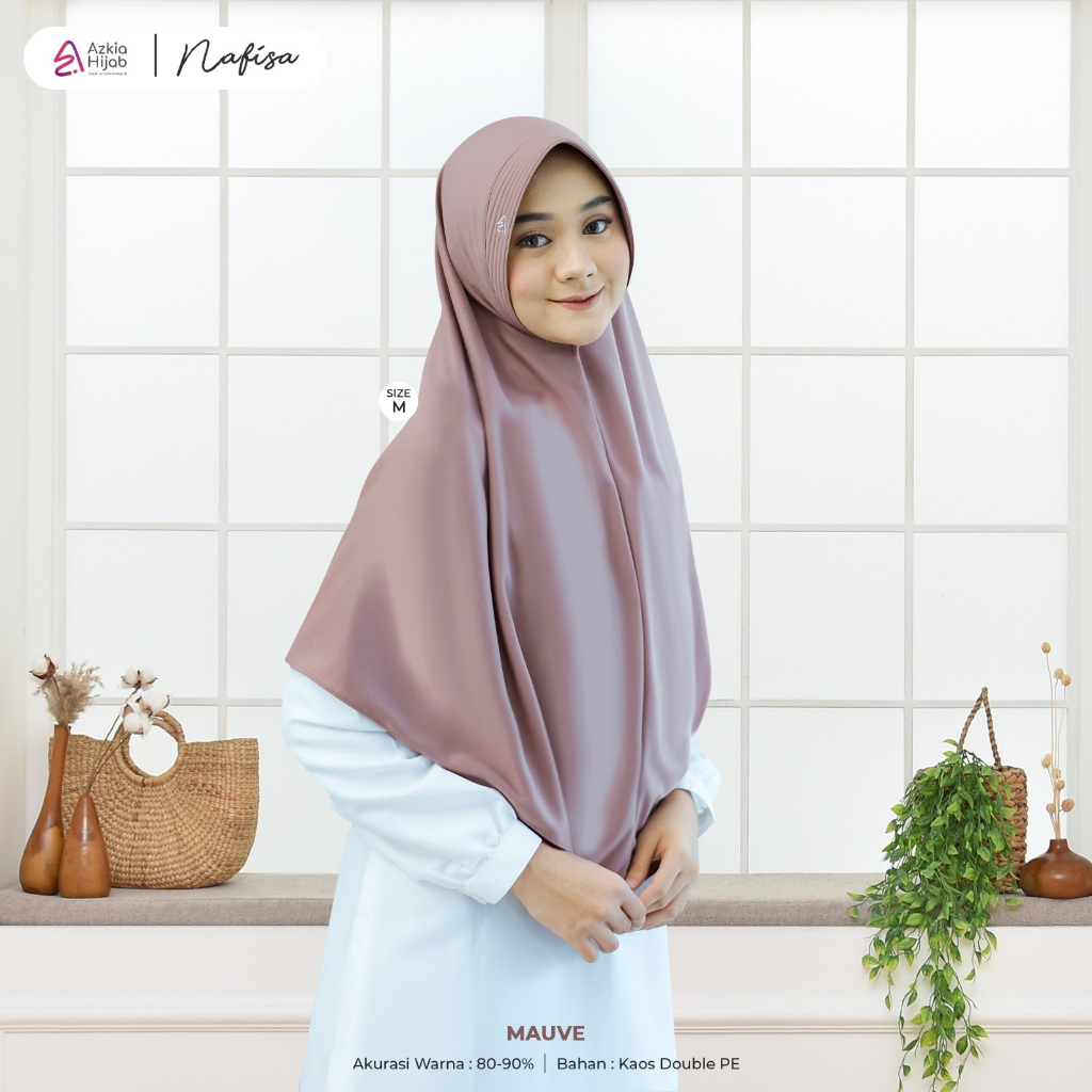 Jual Kerudung Nafisa Azkia Hijab Instan Best Seller Katalog Shopee