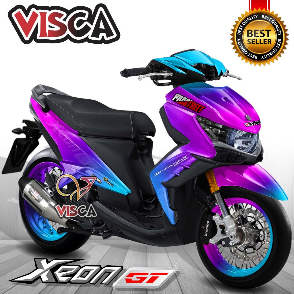 Jual Decal Xeon GT 125 Full Body Stiker Xeon GT 125 Full Body Striping