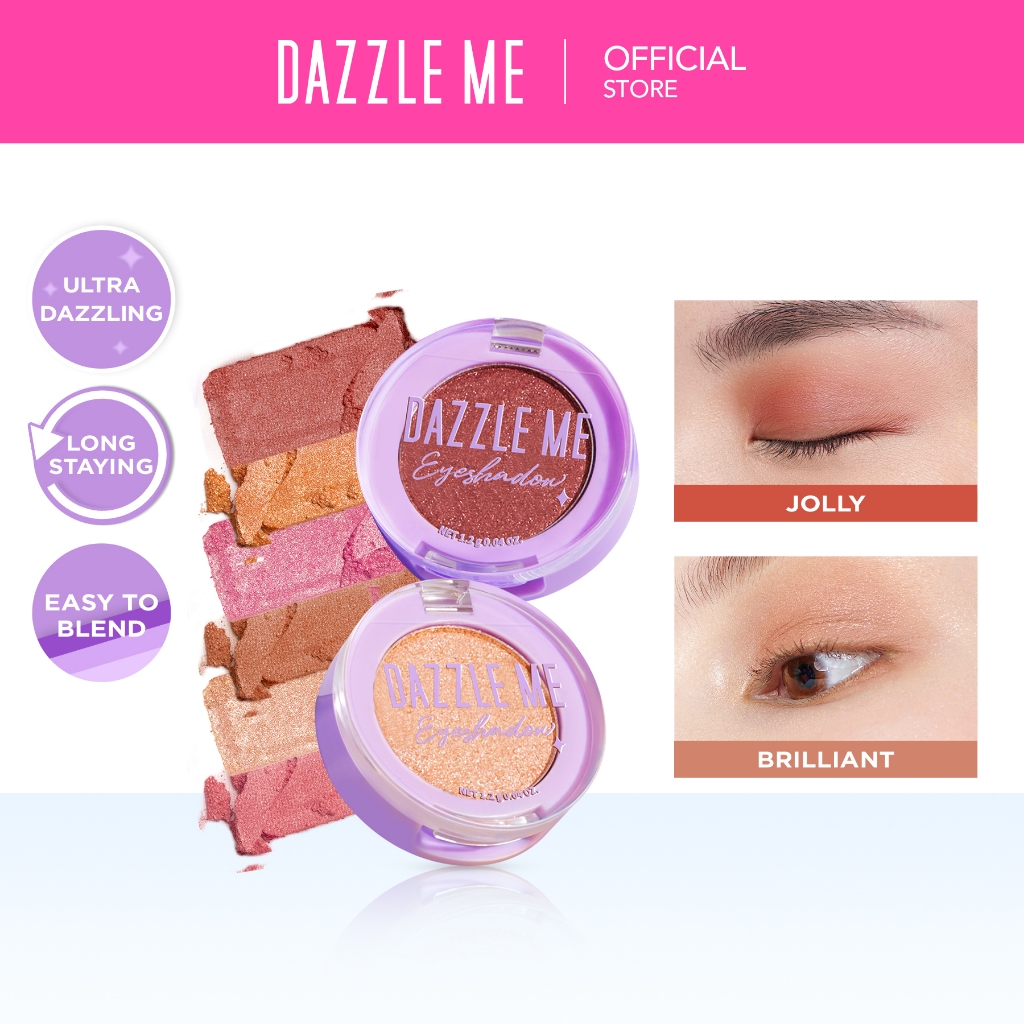 Jual Dazzle Me Pov Eyeshadow Long Lasting Pigmented Matte Eye Makeup