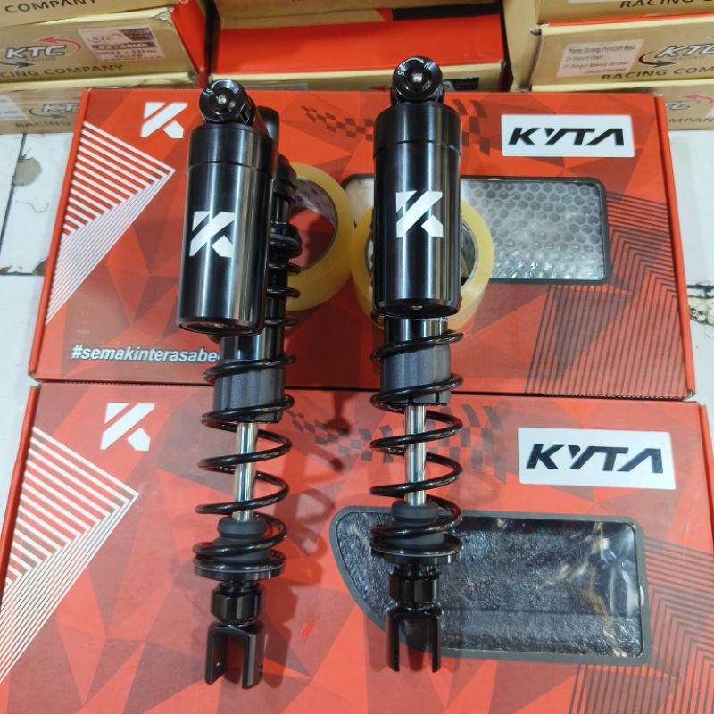 Jual KTC KYTACO Dual Shock Absorber Adjustable XMAX STX 25 350MM BK