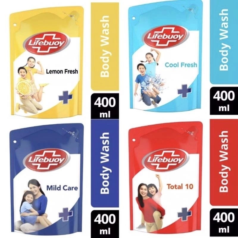 Jual LIFEBUOY BODY WASH 400 ML Shopee Indonesia