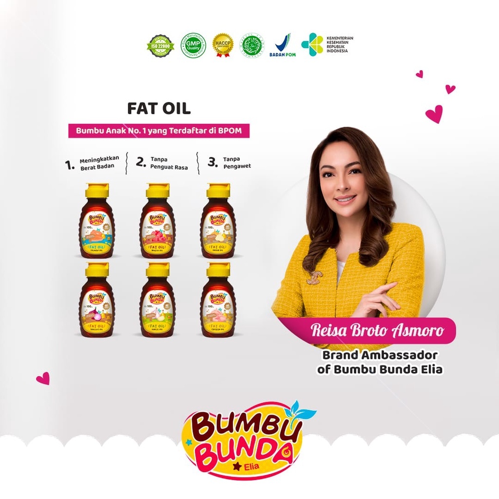 Jual Bumbu Bunda Elia Chicken Fat Oil Beef Fat Oil Minyak MPASI