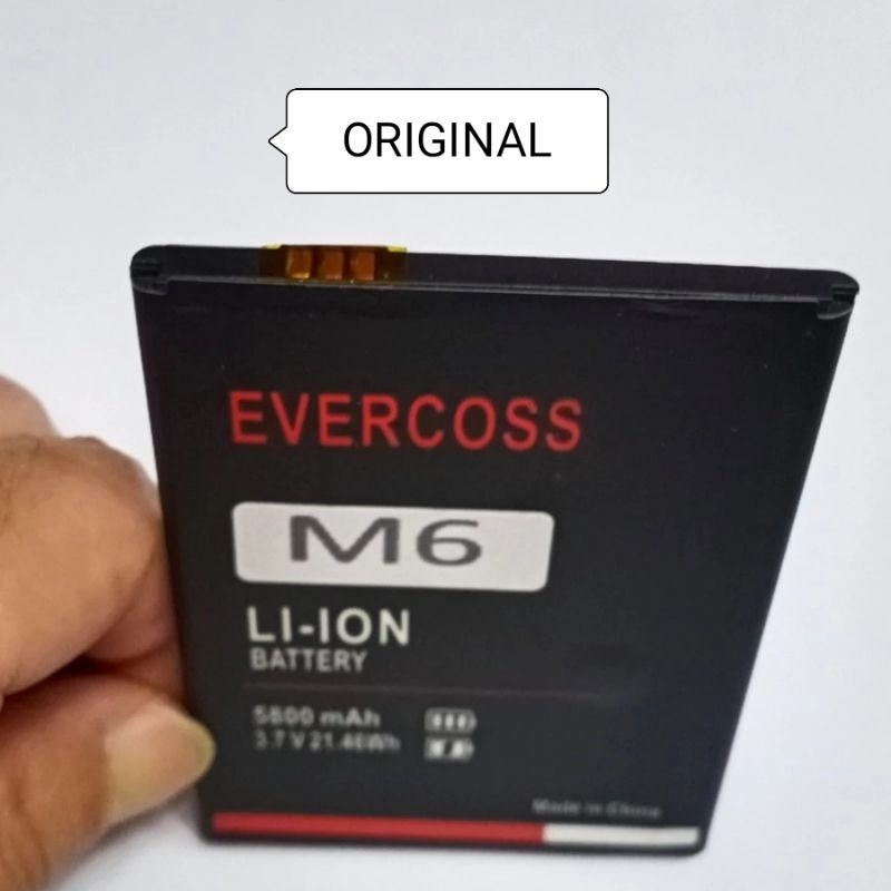 Jual Baterai Battery Original Double Power Evercoss Evercross M6 4G