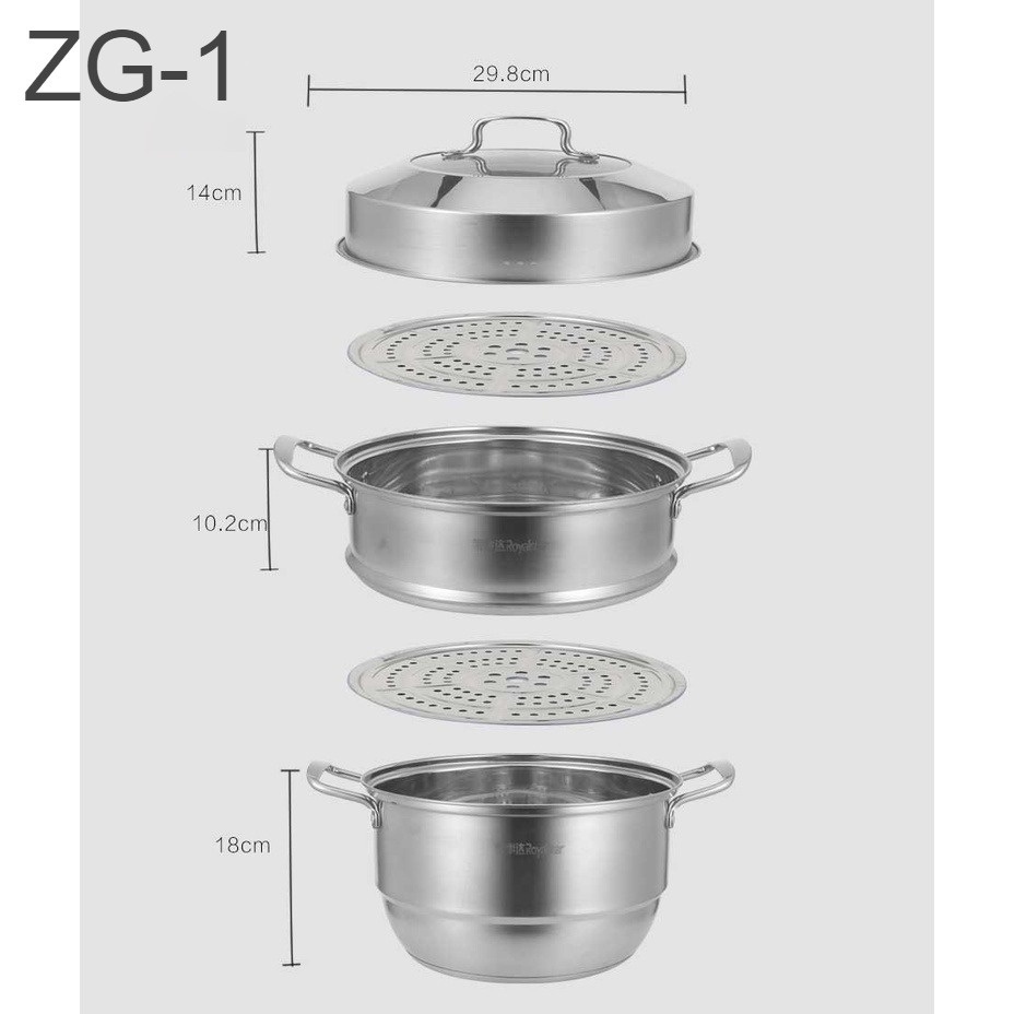 Jual Panci Pengukus Diameter Cm Dandang Stainless Streamer Frying