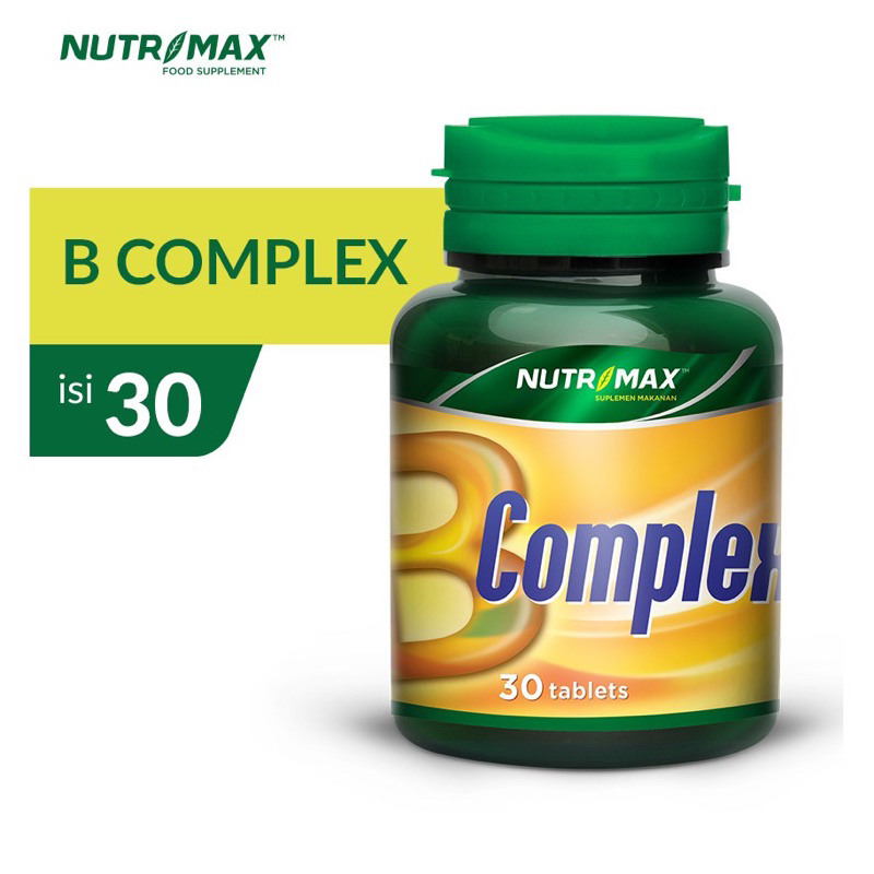 Jual Nutrimax B Complex 30 Tablet Vitamin B Nutrisi Otak Sistem Saraf