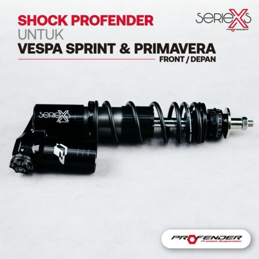 Jual Shockbreaker Shock Profender X Series Depan Vespa Sprint Primavera