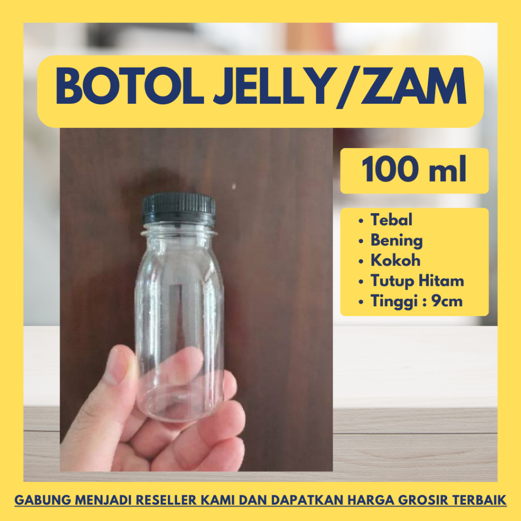 Jual Botol Zam Ml Botol Plastil Botol Air Zam Botol Tester Jelly