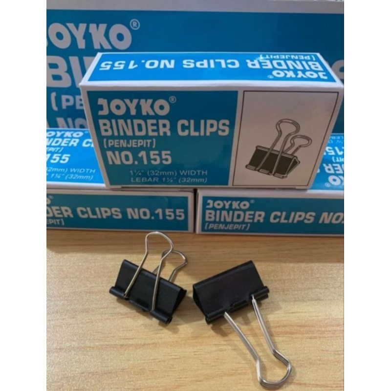 Jual Binder Clip Penjepit Kertas Joyko No Shopee Indonesia