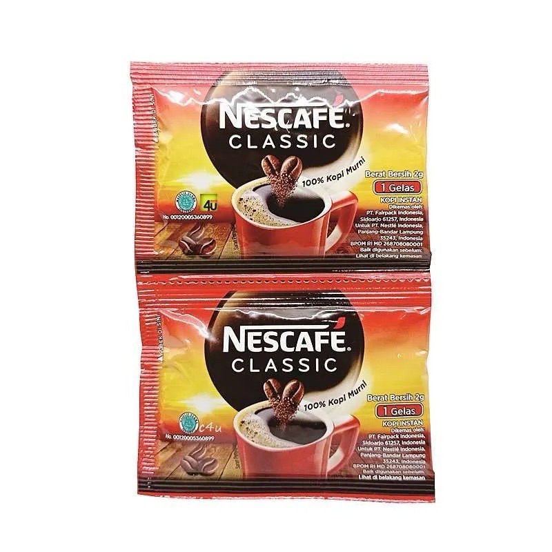 Jual Nescafe Classic Sachet Gr X Pcs Shopee Indonesia