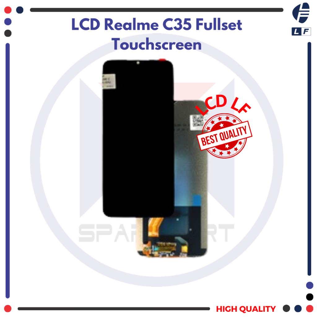 Jual LCD Realme C35 Fullset Touchscreen Shopee Indonesia