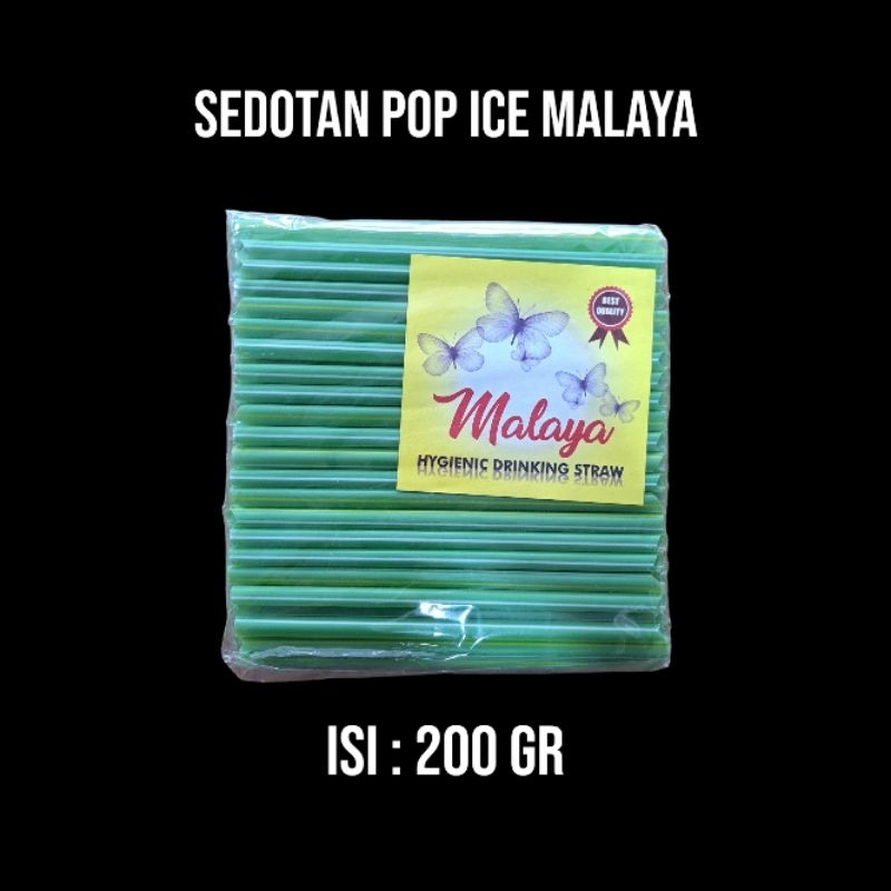 Jual Sedotan Pipet Bubble Pop Ice Sedotan Bubble Pop Ice Malaya 200GR