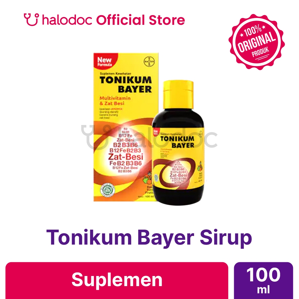 Jual Tonikum Bayer Sirup Ml Shopee Indonesia