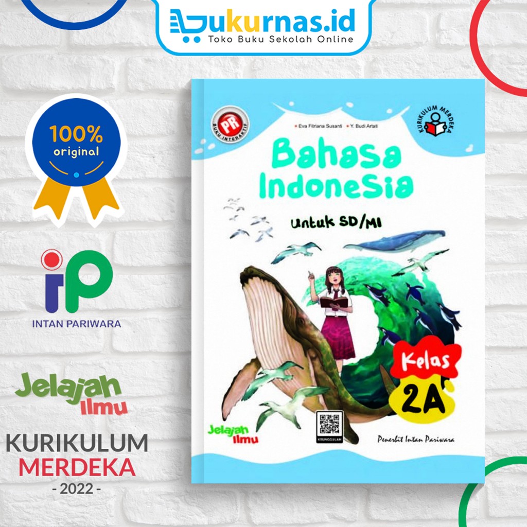 Jual Buku PR Interaktif Bahasa Indonesia 2A SD MI Kelas 2 Semester 1