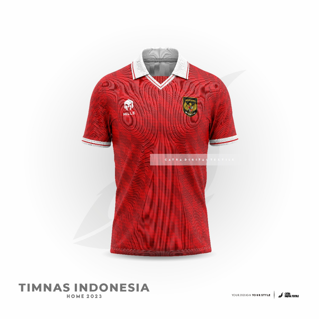 Jual Jersey Timnas Indonesia Home 23 24 Free Nameset Shopee Indonesia