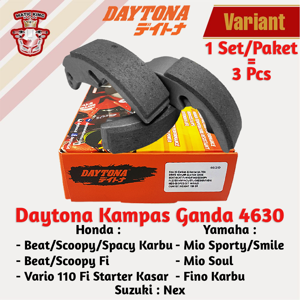 Jual Kampas Ganda Kopling Beat Pop Street Vario Fi Esp Daytona