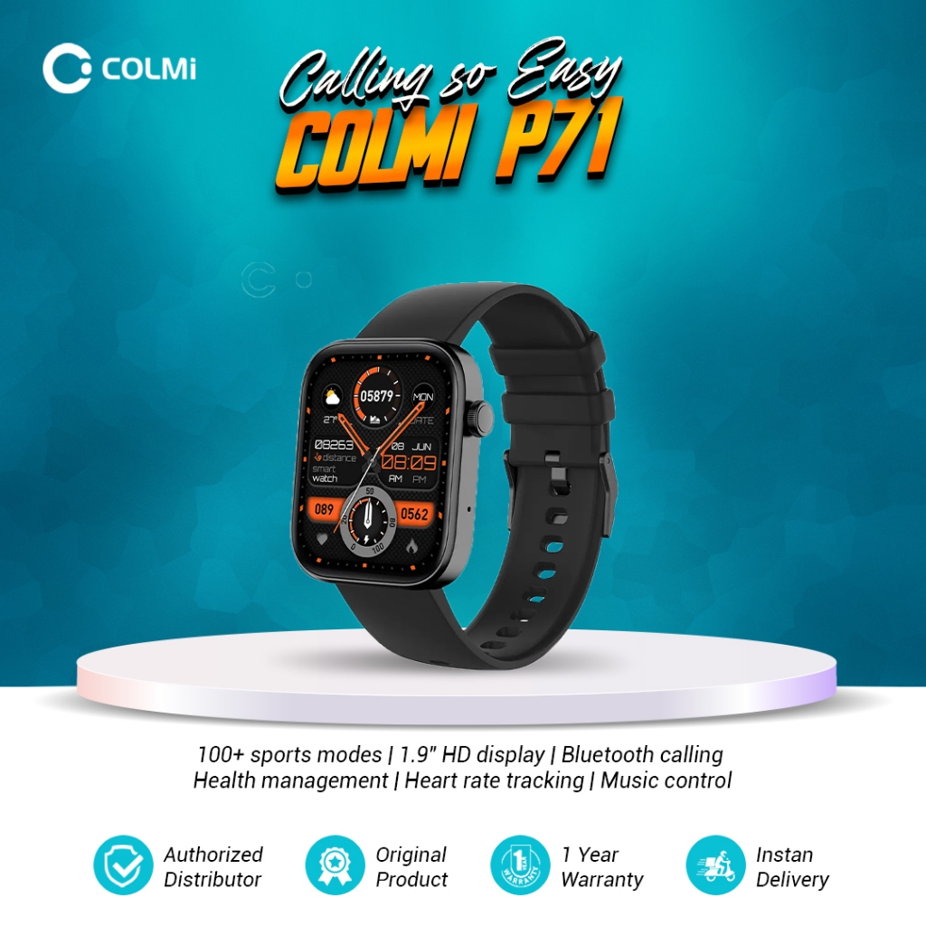 Jual Colmi P Smartwatch Amoled Sporty Calling Ip Waterproof