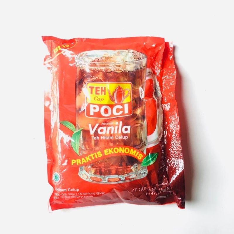 Jual Teh Poci Celup Vanila Isi 15 Kantong Kemasan Ekonomis Shopee