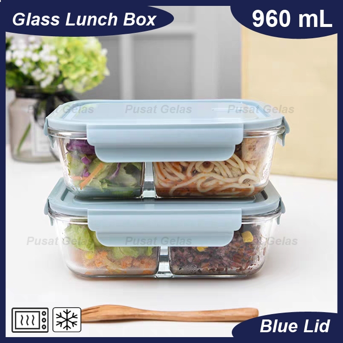 Jual Lunch Box Glass Kotak Makan Kaca Box Glass Lunch Kotak Makan Lunch