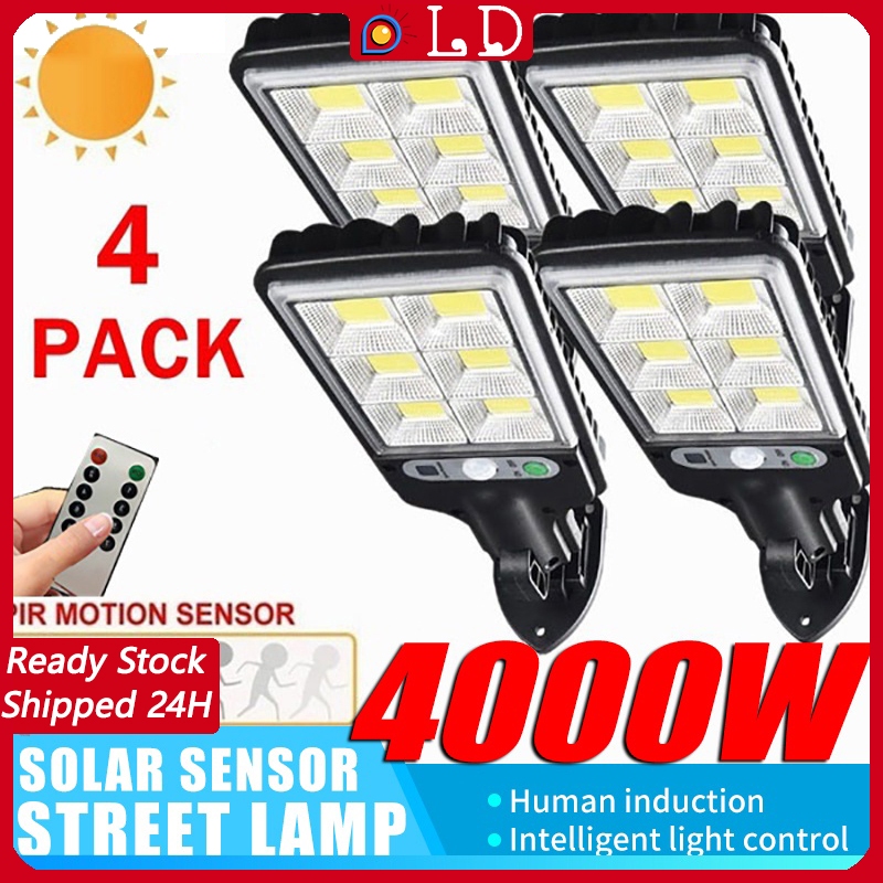 Jual Cod Hot Pcs W Lampu Solar Lampu Jalan Led Tenaga Matahari