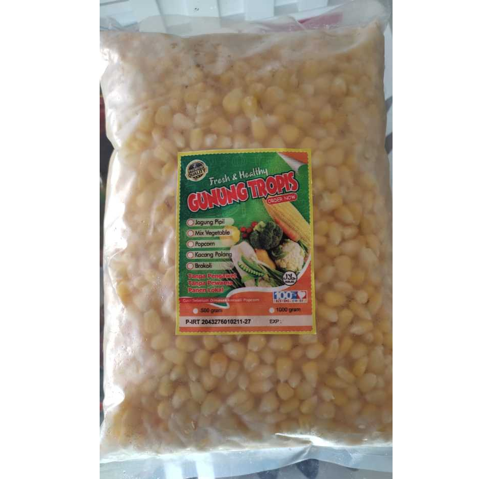 Jual Sweet Corn Jagung Pipil Manis Kg Bisa Untuk Jasuke Bubur Bayi